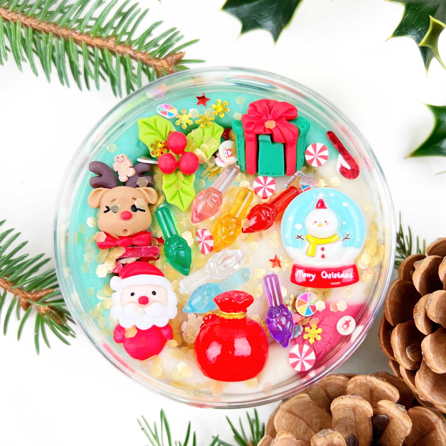 Invitation to imagine speeldeeg Happy Christmas surprise pot