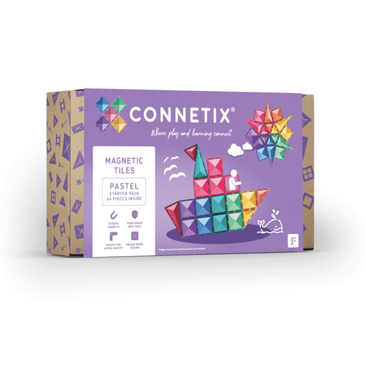 Connetix Pastel starter pack 64st.