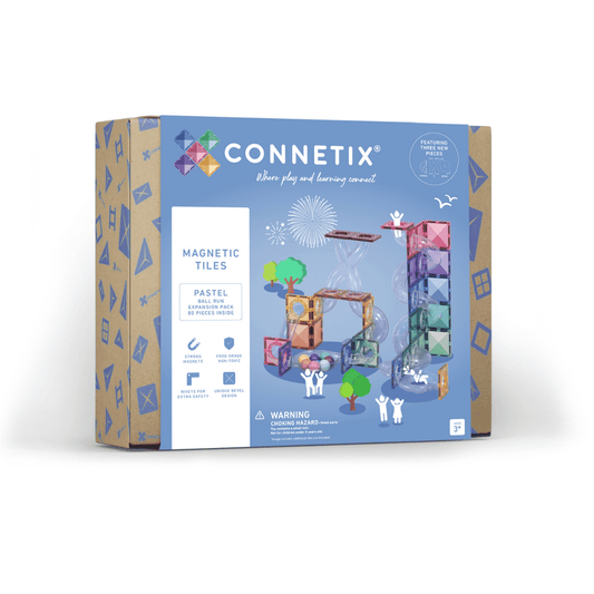 Connetix Pastel Ball run expansion pack 80st.