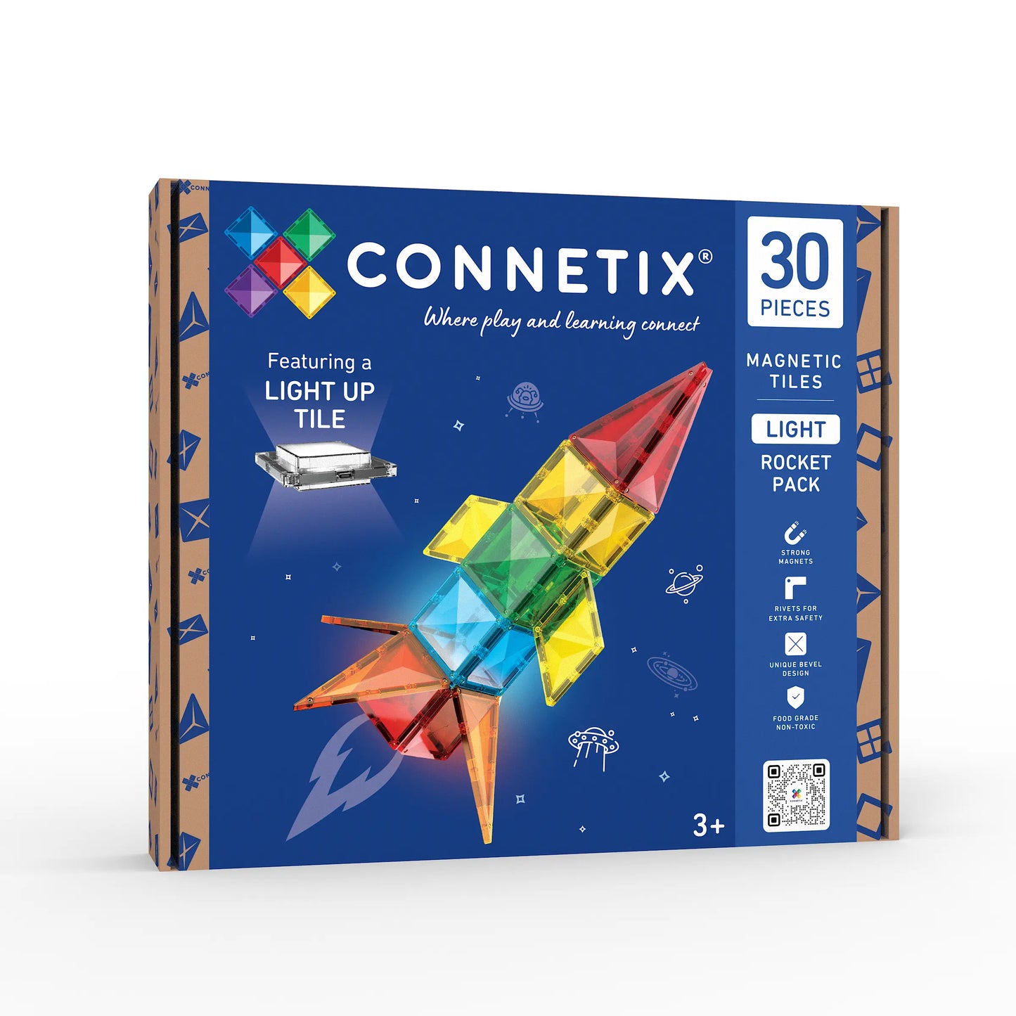 Connetix Light Rocket Pack 30st.