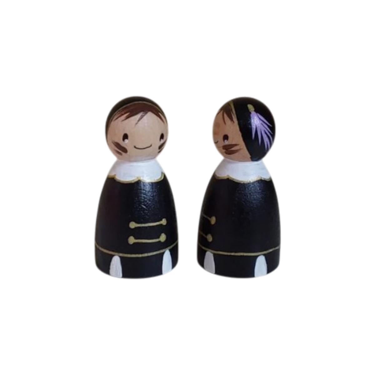 Atelier Nouk | Houten pegdoll Roetveeg Piet | verschillende kleuren