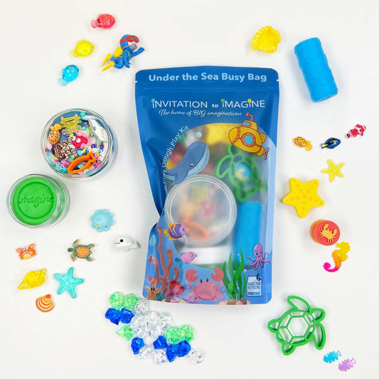 Invitation to imagine | The Sea Busy Bag