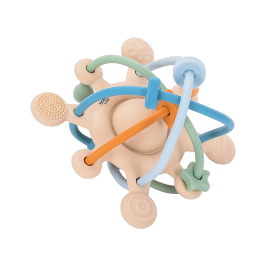 Tickit SiliSoft Fidget-Rammelaar – Neutrale tinten