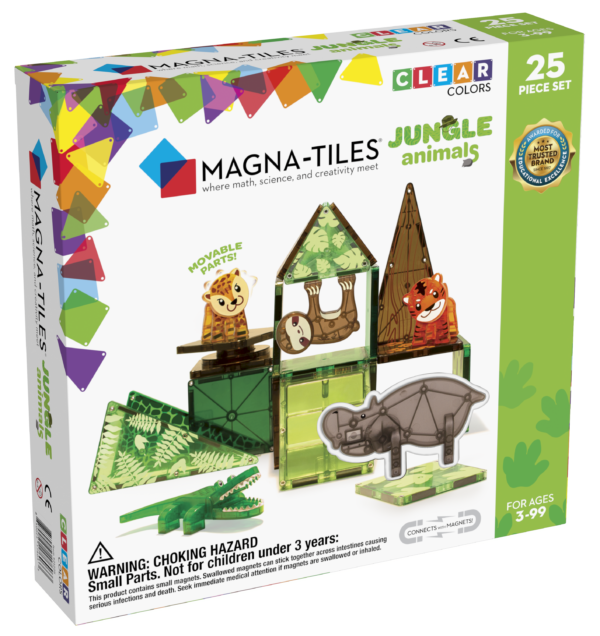 Magna Tiles jungle animals  25stuks