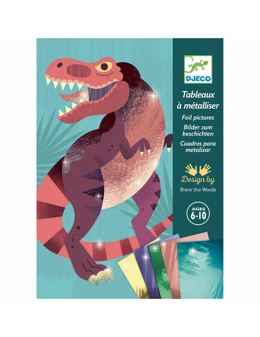 Djeco - Gekleurde folie - Jurassic