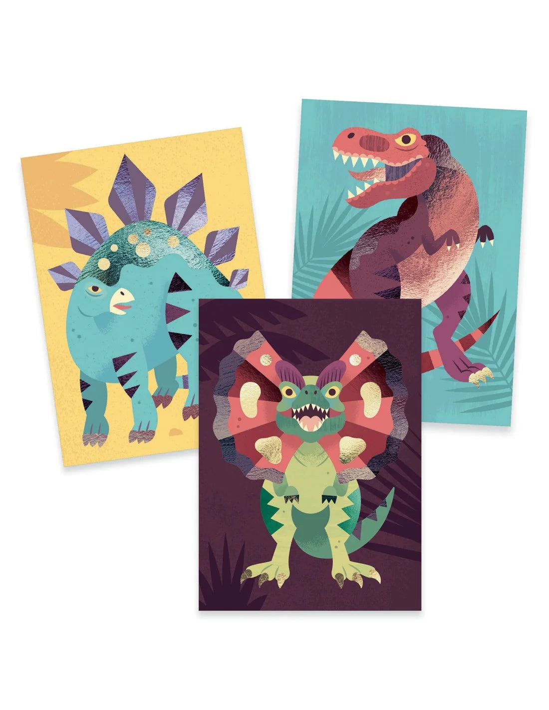 Djeco - Gekleurde folie - Jurassic