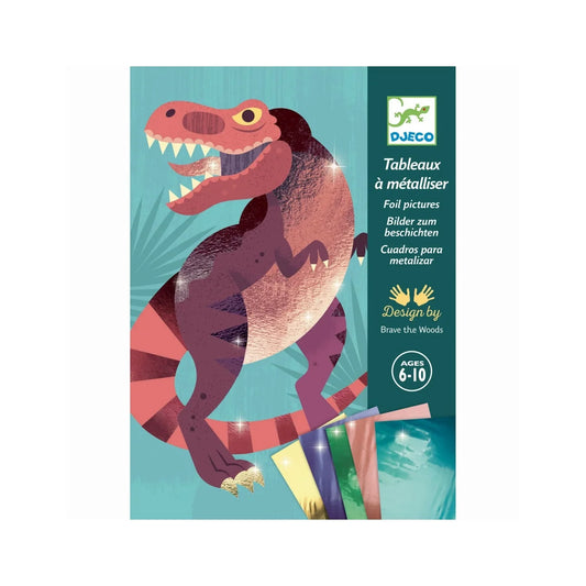 Djeco - Gekleurde folie - Jurassic