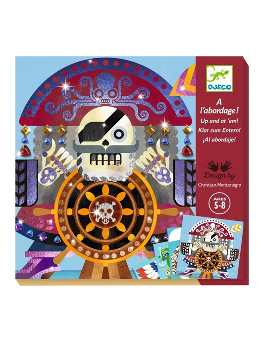 Djeco - Gekleurde folie - Klaar om te enteren!