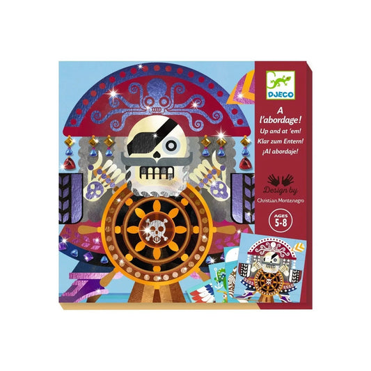 Djeco - Gekleurde folie - Klaar om te enteren!