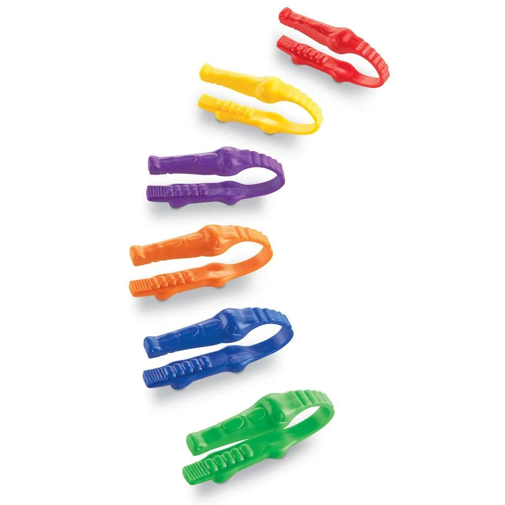 Learning Resources tweezer- krokodillen pincet set 12 stuks