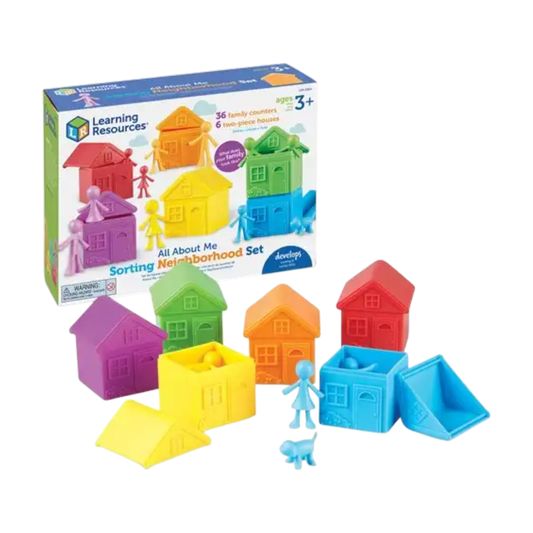 Learning Resources - All About Me Sorting Neighbourhood Set