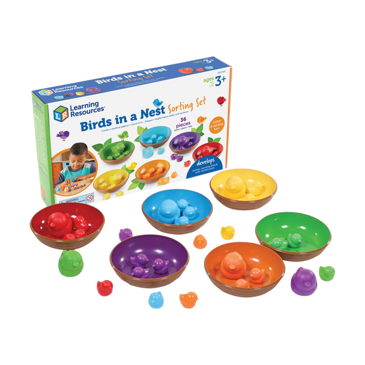 Learning Resources - Birds in a Nest Sorting Set