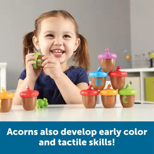 Learning Resources - Alphabet Acorns Activity Set