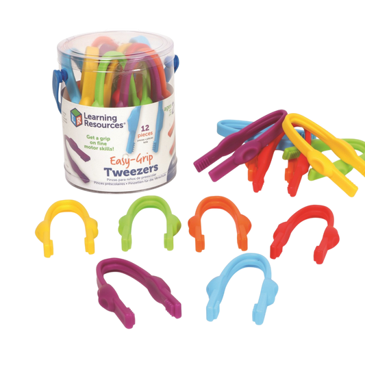 Learning Resources - Easy-Grip Tweezers 12st.