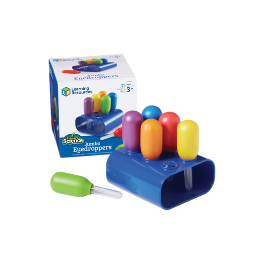 Learning Resources -  Eyedroppers with Stand / pipetten