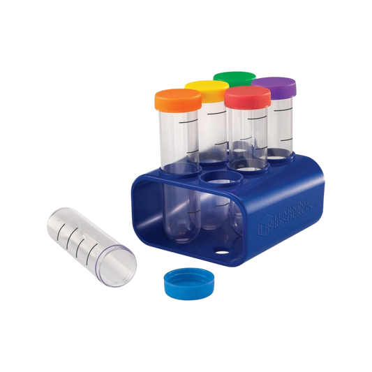 Learning Resources -  Test Tubes with stand / reageerbuisjes