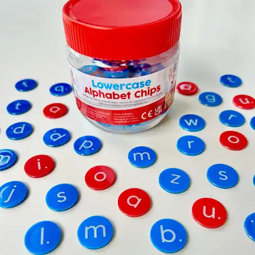 Learning Resources - Lowercase Alphabet Chips, 156 Chips