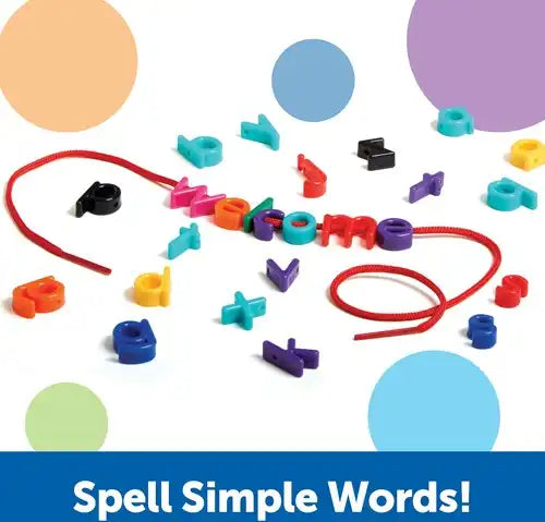 Learning Resources - Lowercase Lacing Alphabet
