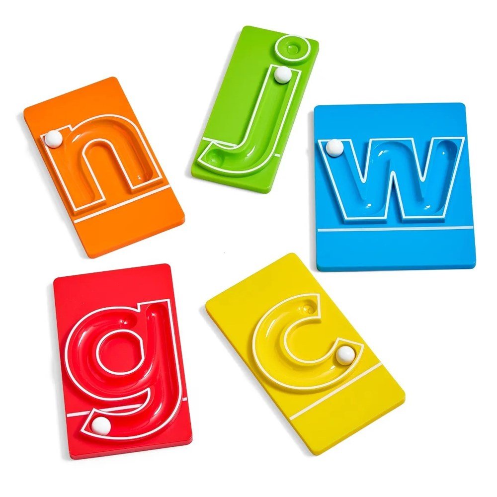 Learning Resources - MarbleTracers Kleine Letters knikkerbaan