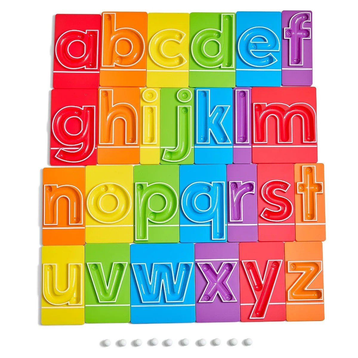 Learning Resources - MarbleTracers Kleine Letters knikkerbaan