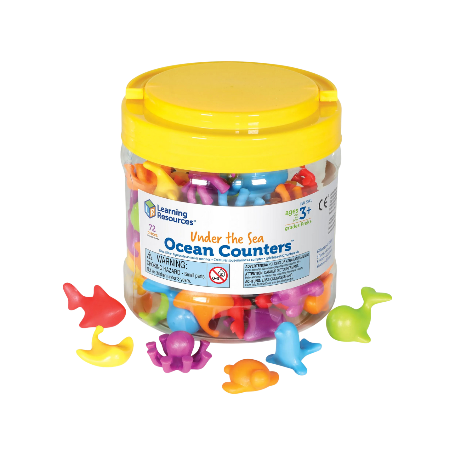 Learning Resources - Under The Sea Ocean Counters® 72st.