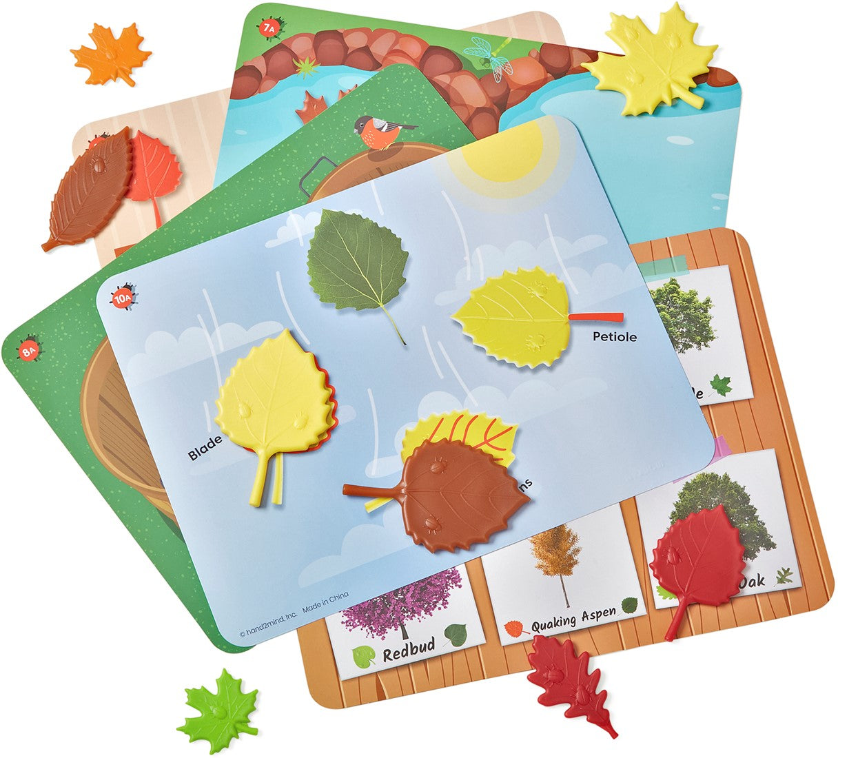 Learning Resources - Sensory Leaves Math Activity Set
