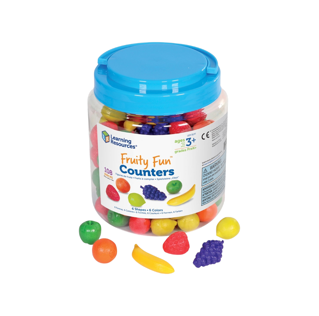 Learning Resources - Fruity Fun™ Counters 108st.