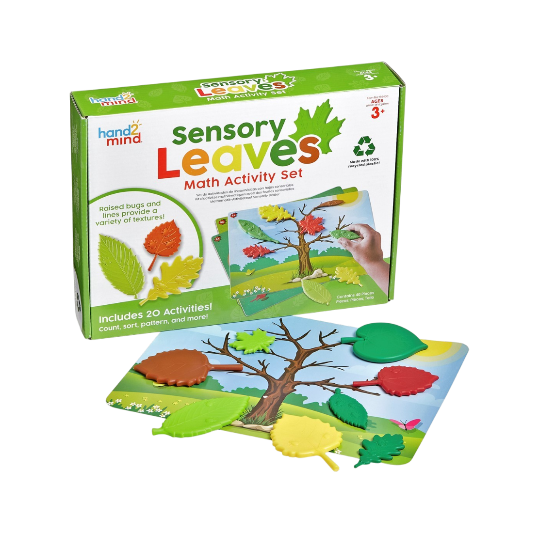 Learning Resources - Sensory Leaves Math Activity Set