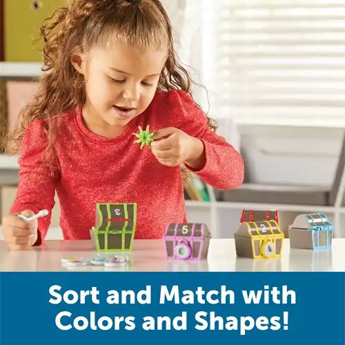 Learning Resources - Sorting Surprise Pirate Treasure