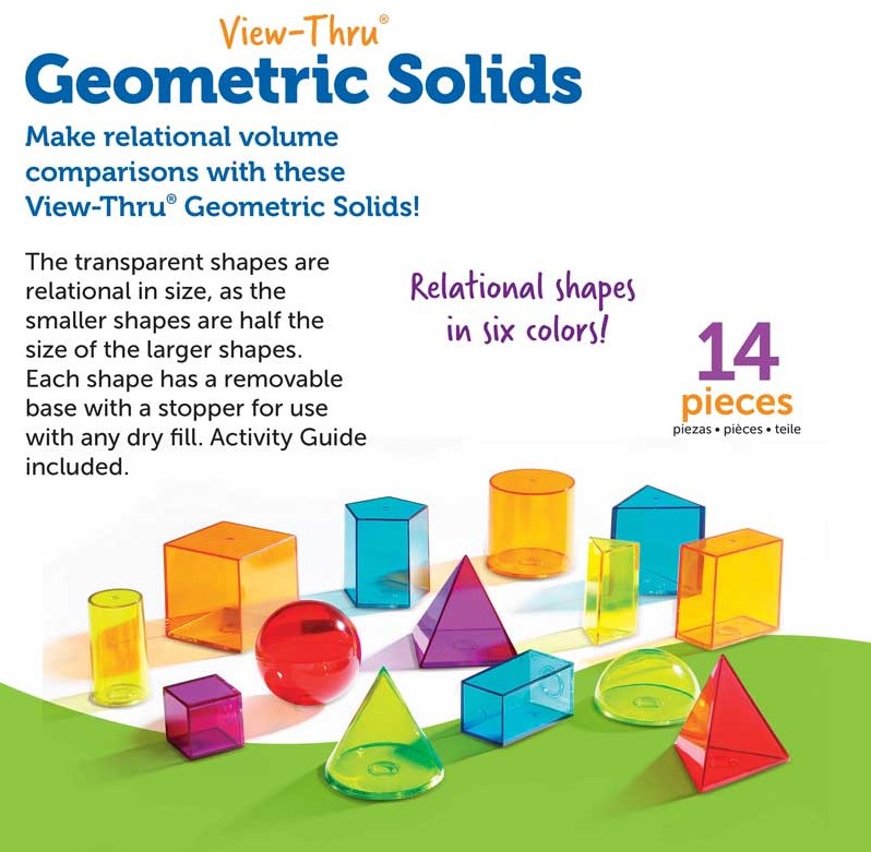 Learning Resources - View-Thru® geometrische vormen, set van 14