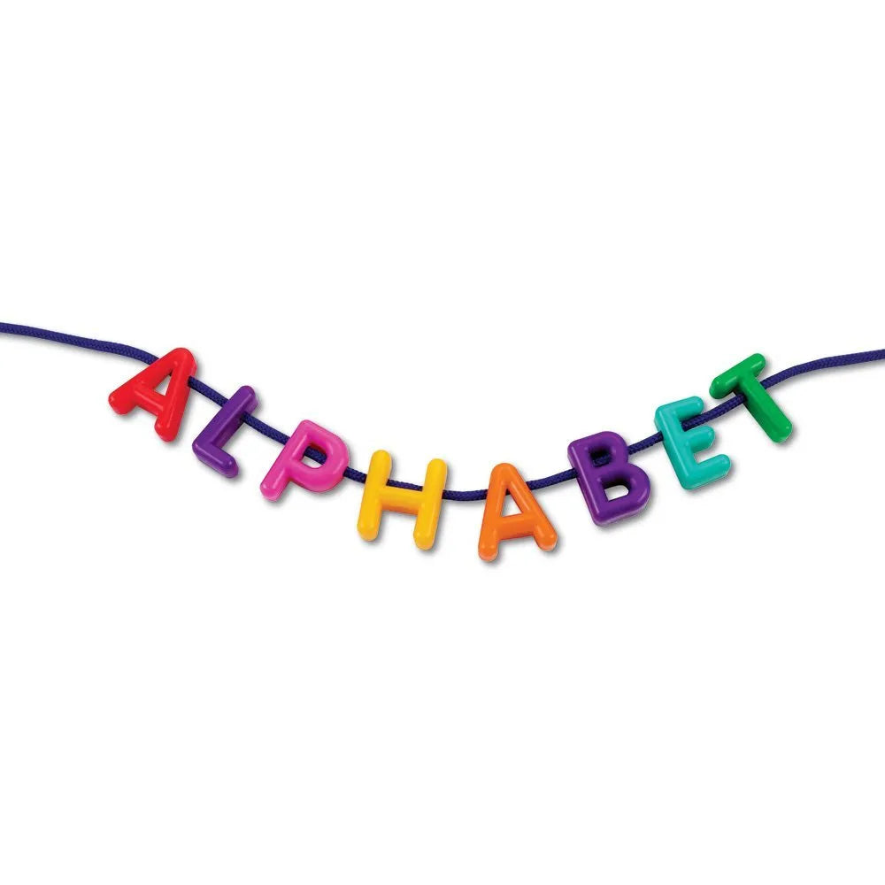 Learning Resources - Uppercase Lacing Alphabet