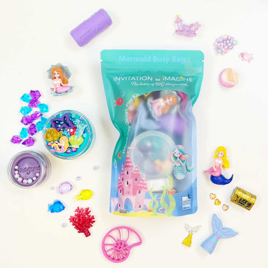 Invitation to imagine | Mermaids Busy Bag