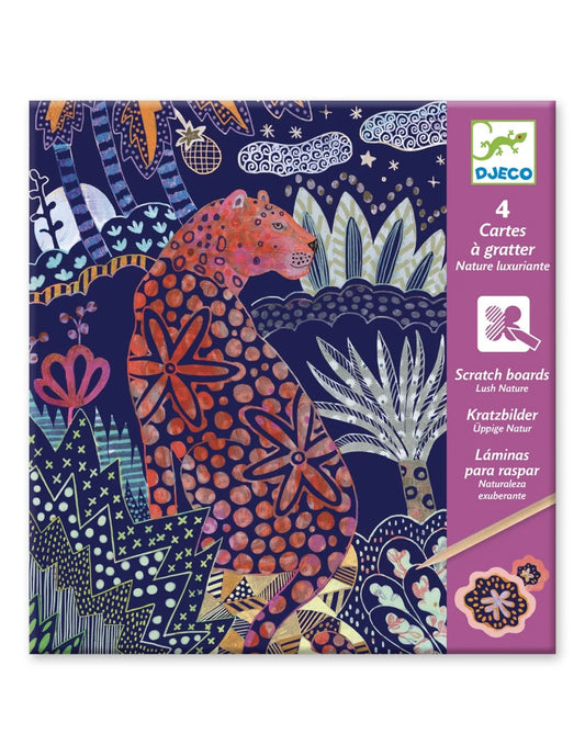 Djeco - Kraskaarten - Weelderige natuur