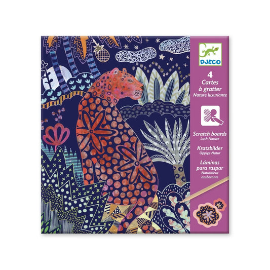 Djeco - Kraskaarten - Weelderige natuur