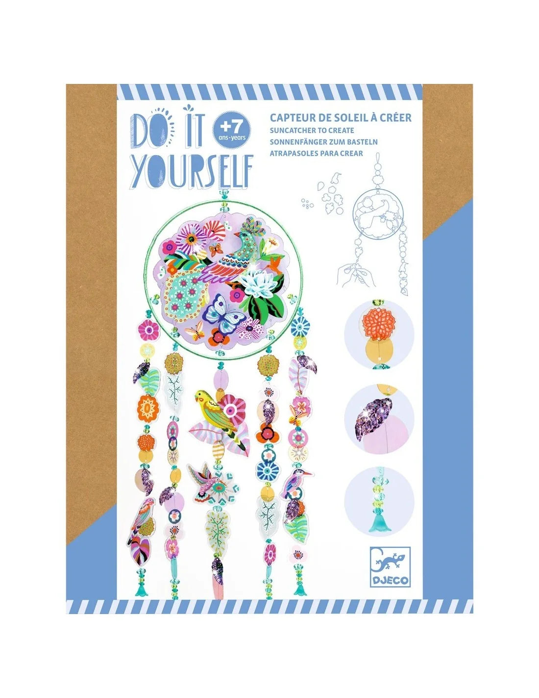 Djeco - DIY Zonnevanger maken - Paradijsvogel
