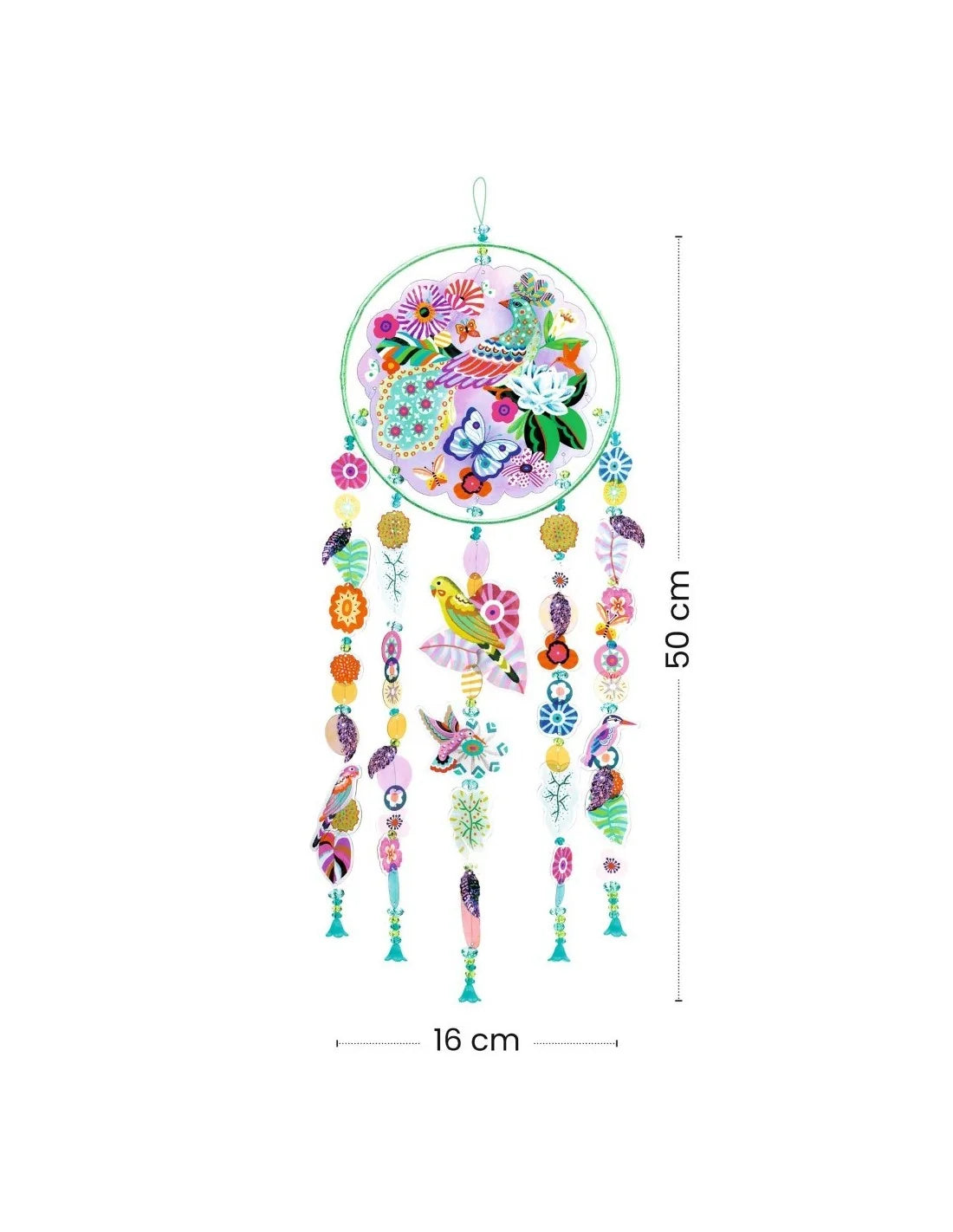 Djeco - DIY Zonnevanger maken - Paradijsvogel