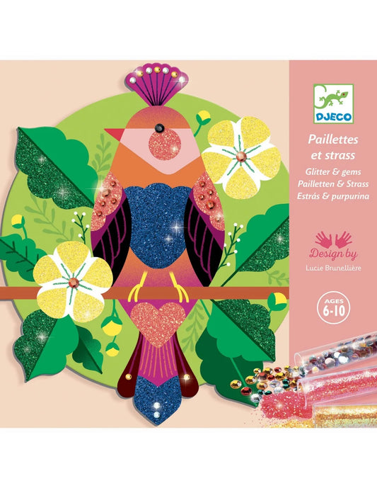 Djeco - Steentjes en Glitter - Paradisio