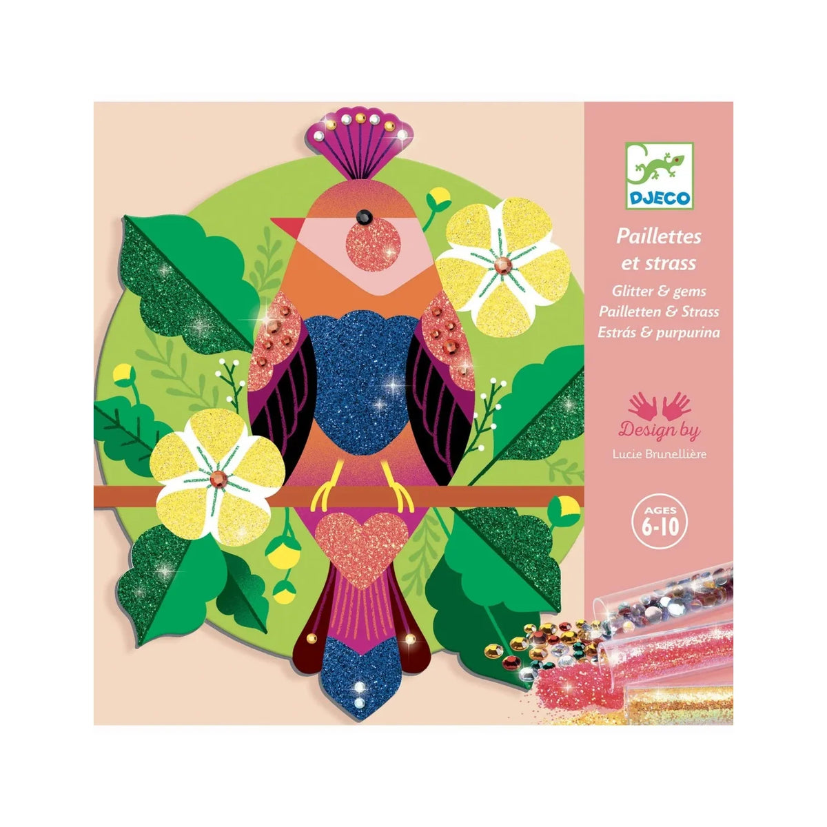 Djeco - Steentjes en Glitter - Paradisio