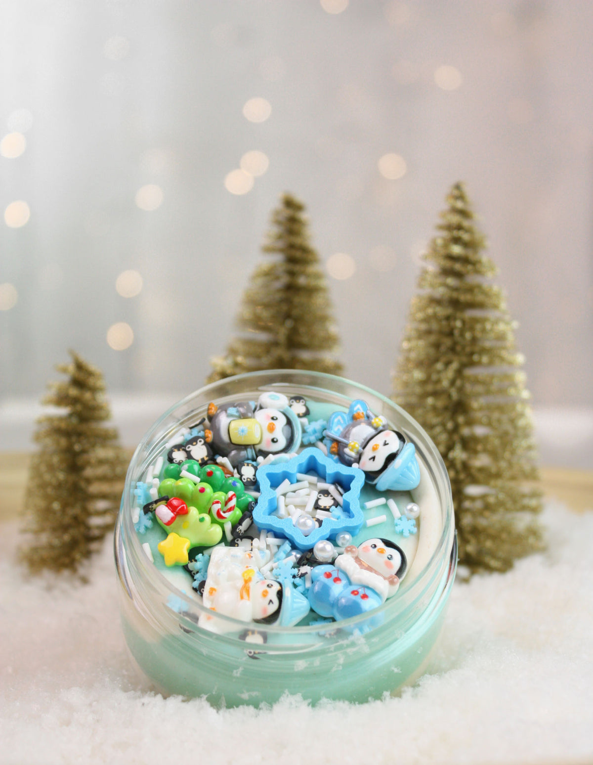 Invitation to imagine speeldeeg Penguins in the Snow Surprise Pot