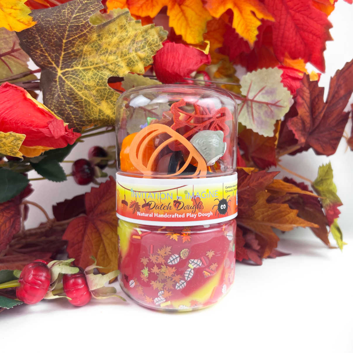 Invitation to imagine speeldeeg Autumn Play Pot