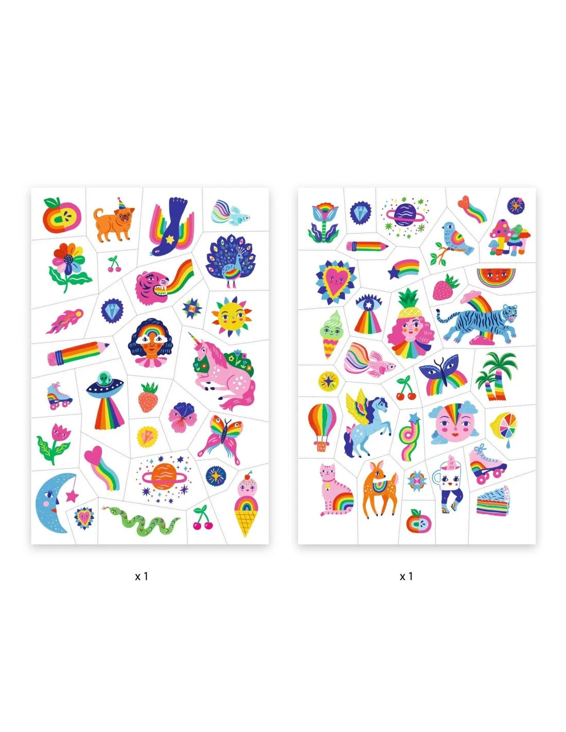 Djeco - Tattoos - Rainbow