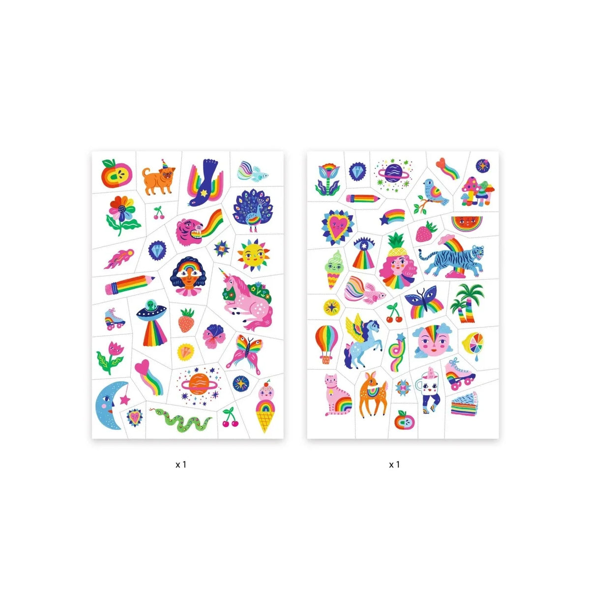 Djeco - Tattoos - Rainbow
