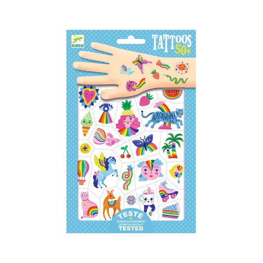 Djeco - Tattoos - Rainbow