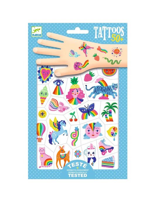 Djeco - Tattoos - Rainbow