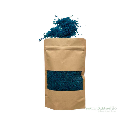 Natuurlijkleuk speelrijst blauw 500gram.