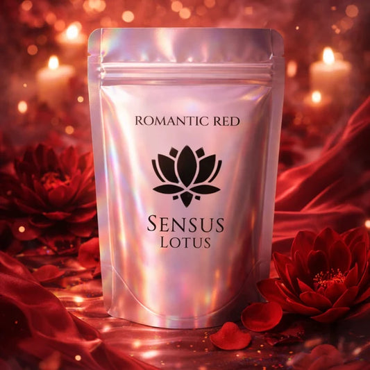 Sensus Lotus magisch badpoeder romantic red 60gr.
