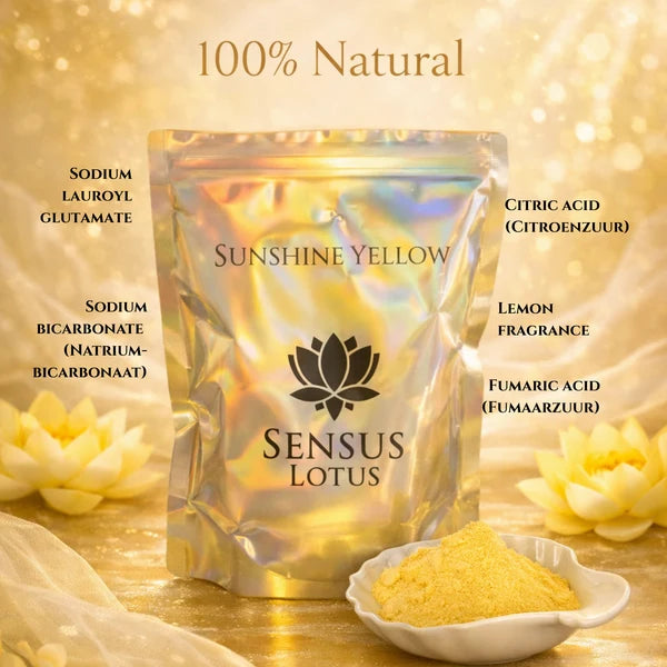 Sensus Lotus magisch badpoeder sunshine yellow 60gr.