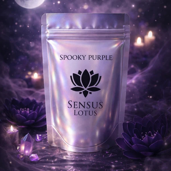 Sensus Lotus magisch badpoeder spooky purple 60gr.