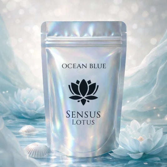 Sensus Lotus magisch badpoeder Ocean Blue 60gr.