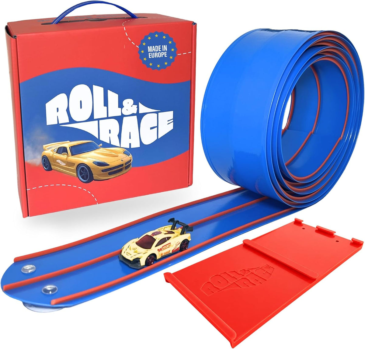 Roll & Race flexibele autobaan 400 cm